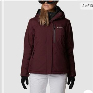 NWT Columbia Women's Last Tracks II Insulated Jacket sz L Burgundy